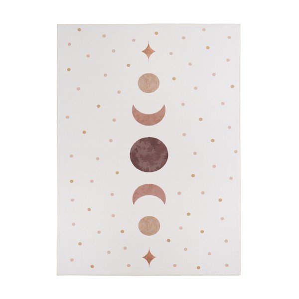 Krémszínű mosható gyerek szőnyeg 160x230 cm Coco 1136 – Ayyildiz Carpets