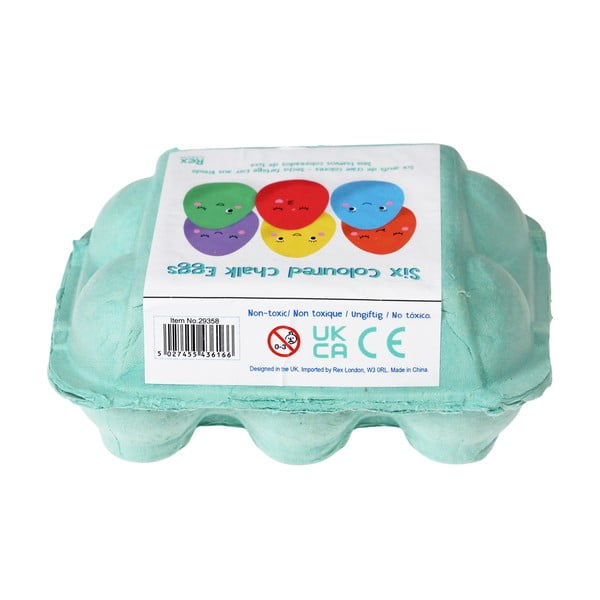 Színes kréta készlet Eggs – Rex London-image-2