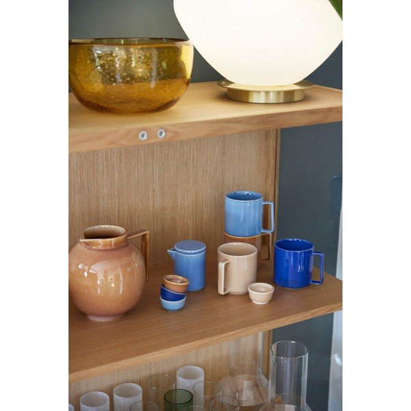 Natúr színű tölgyfa tálalószekrény 100x140 cm Panorama – Hübsch-image-2