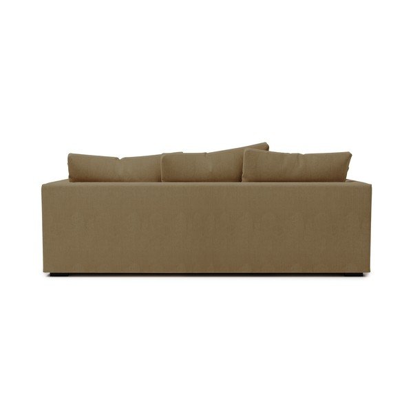 Bézs kordbársony kanapé 220 cm Comfy – Scandic-image-3
