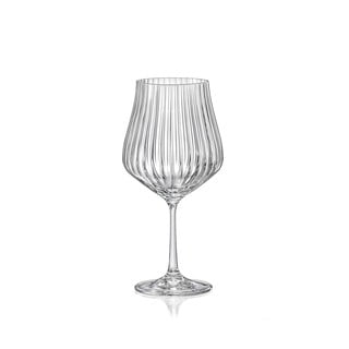 Tulipa Optic 6 db-os borospohár szett, 600 ml - Crystalex