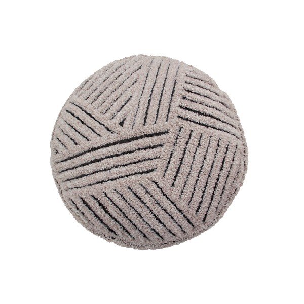 Bézs gyapjú puff Fields – Lorena Canals-image-2