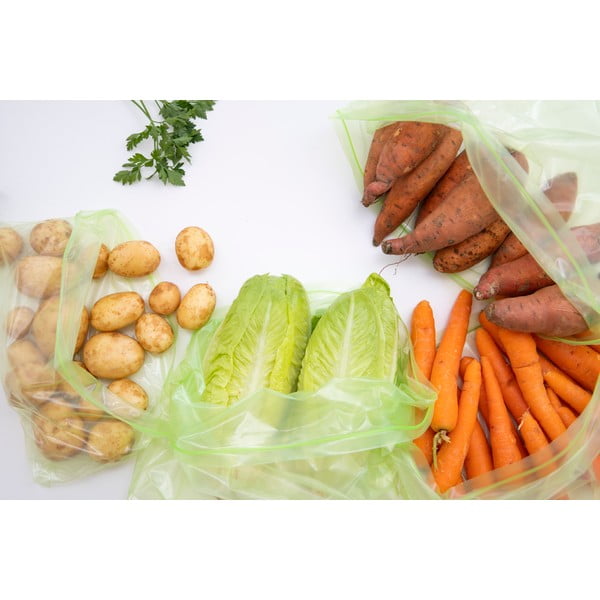 Műanyag uzsonnás zacskó szett 20 db-os Masterclass - Kitchen Craft-image-3