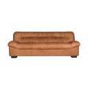 Konyakbarna bőr kanapé 214 cm Douglas – Dutchbone