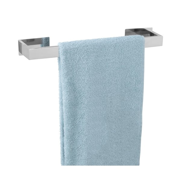 Fényes ezüstszínű öntapadós rozsdamentes acél törölközőtartó Genova – Wenko-image-4