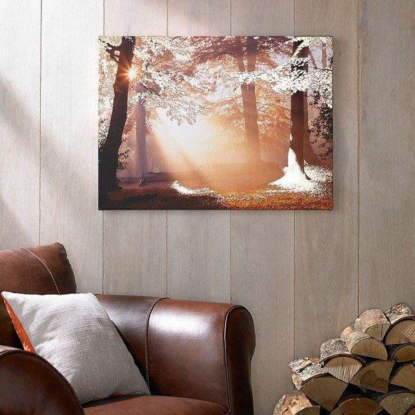 Metallic Forest fali kép, 80 x 60 cm - Graham & Brown-image-1