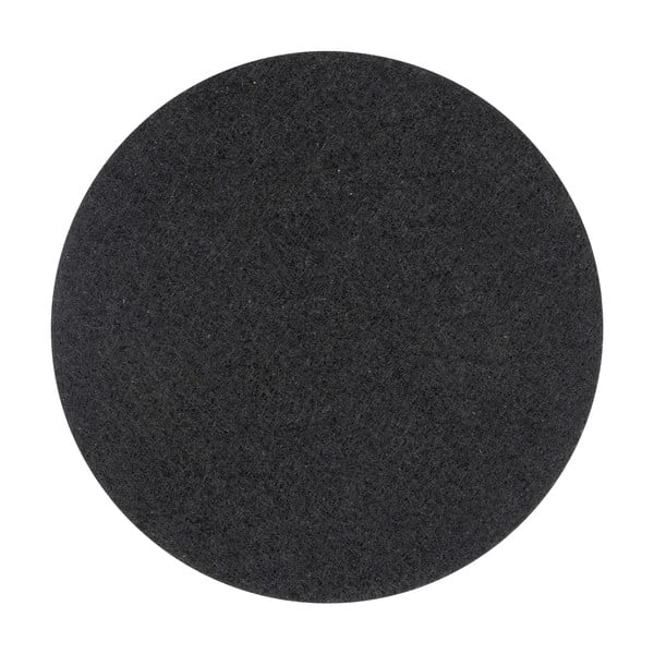 Fekete poháralátét készlet állvánnyal 8 db-os - Wenko-image-2