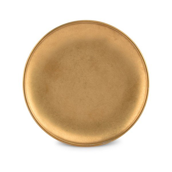 Aranyszínű desszertes fém tányér ø 17 cm Serve – BonBistro