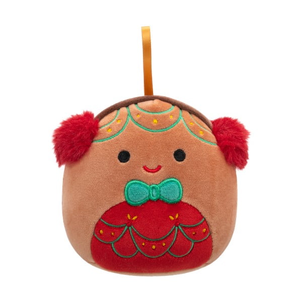 Textil karácsonyfadísz ø 10 cm Gingerbread Nick – SQUISHMALLOWS