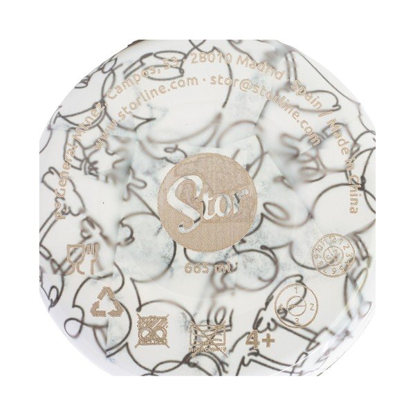 Fehér rozsdamentes acél gyerek termosz 665 ml Mickey Mouse – STOR-image-2