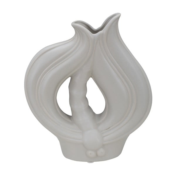 Lein világosszürke porcelán váza - Mauro Ferretti