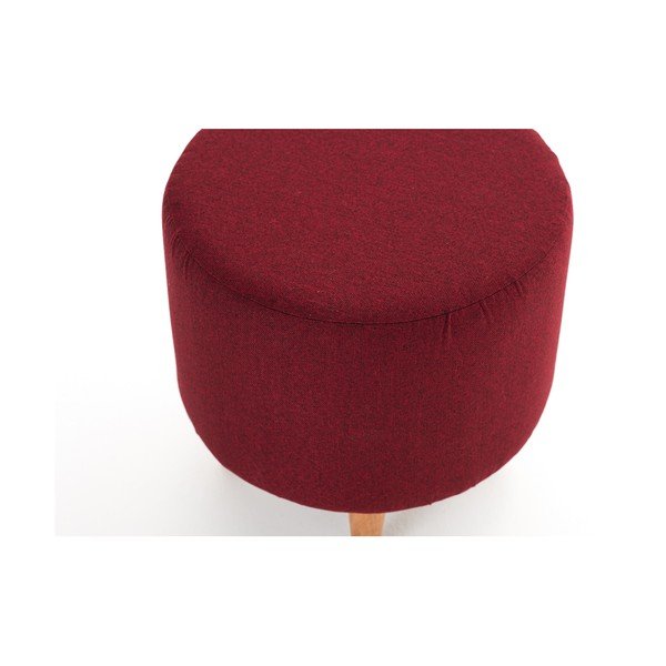 Téglavörös puff Liza – Balcab Home-image-3