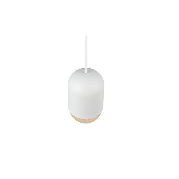 Fehér fém függőlámpa ø 11 cm Nara – Reality-image-2