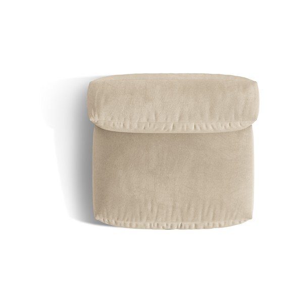 Bézs bársony kanapé modul (középső rész) Martina – Micadoni -image-4