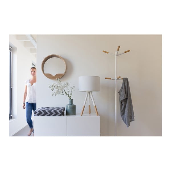 Round Wall fali tükör tárolóval, ⌀ 40 cm - Zuiver-image-3