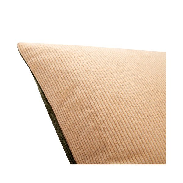 Cleo zöld-bézs párna, 60 x 40 cm - Hübsch-image-3