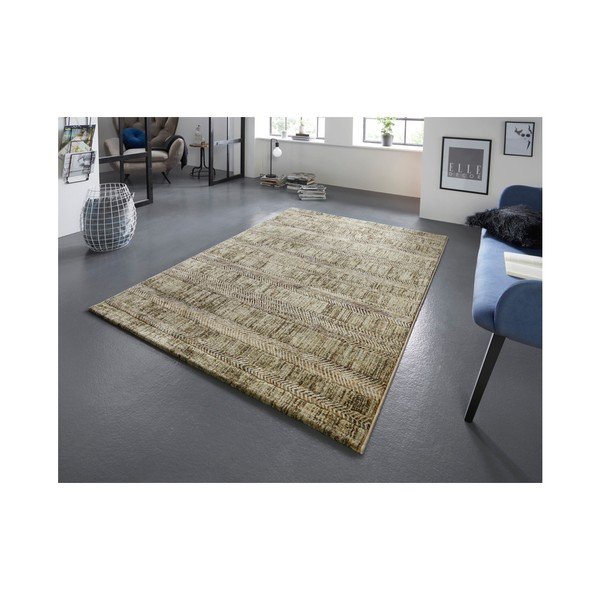 Arty Gonesse zöld-krémszínű szőnyeg, 120 x 170 cm - Elle Decoration-image-1