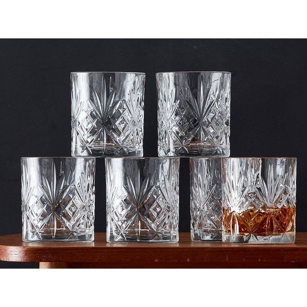 Whiskys pohár szett 6 db-os 310 ml Melodia – Lyngby Glas-image-4
