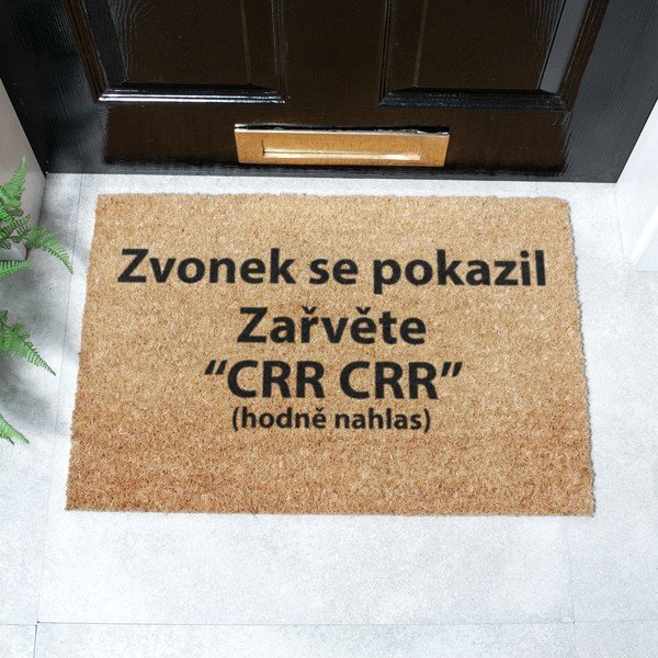 Kókuszrost lábtörlő 40x60 cm Crr Crr – Artsy Doormats-image-2
