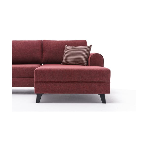 Téglavörös sarokkanapé (U alakú) Belen – Balcab Home-image-4