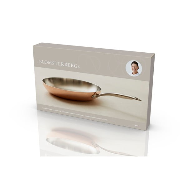 Rozsdamentes acél-réz serpenyő ø 28 cm – Blomsterbergs-image-4