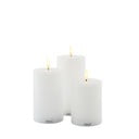 LED gyertya szett 3 db-os (magasság 15 cm) Sille Exclusive – Sirius