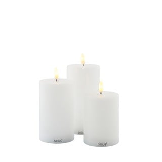 LED gyertya szett 3 db-os (magasság 15 cm) Sille Rechargeable – Sirius