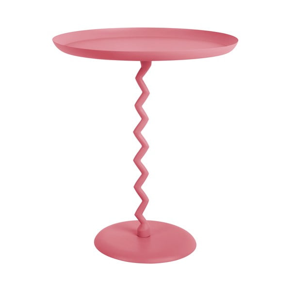 Fém kerek tárolóasztal ø 44 cm Zig Zag – Leitmotiv