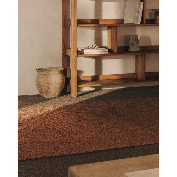 Lazacszínű juta kültéri szőnyeg 160x230 cm Sallova – Kave Home-image-1