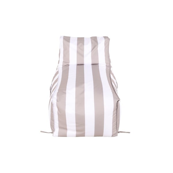 Fehér-szürke kerti babzsák – Bonami Essentials-image-4