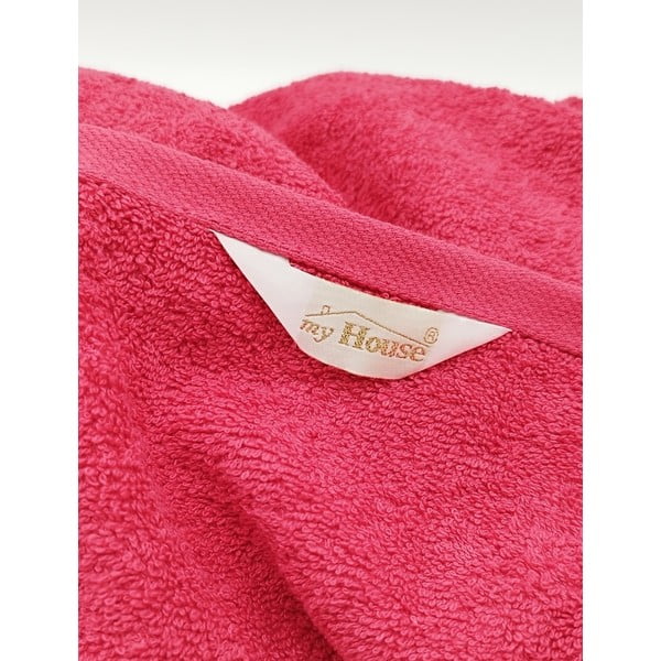 Rózsaszín strandtörölköző 100x180 cm Big – My House-image-1