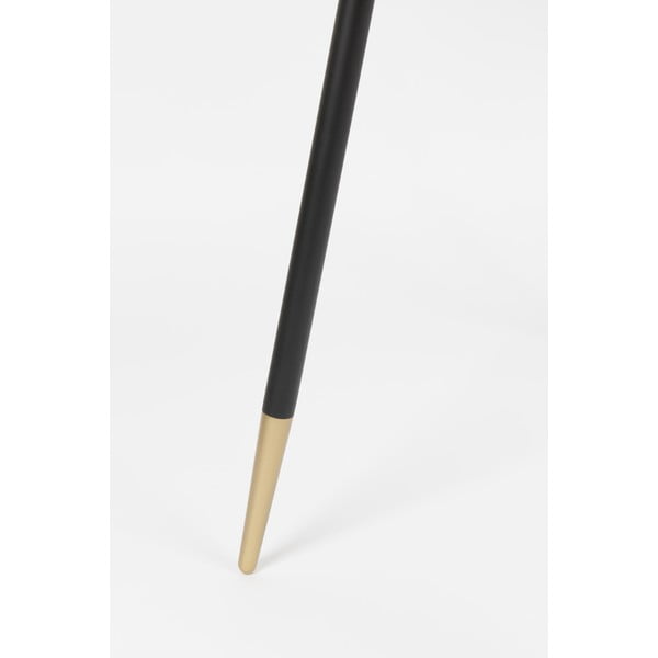 Kerek étkezőasztal diófa dekoros asztallappal ø 91 cm Denise – White Label-image-4