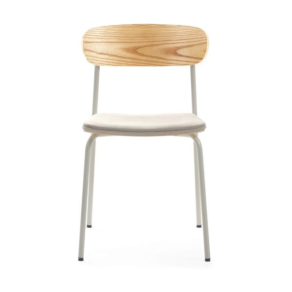 Bézs-natúr színű étkezőszék szett 2 db-os Adriana – Marckeric-image-2