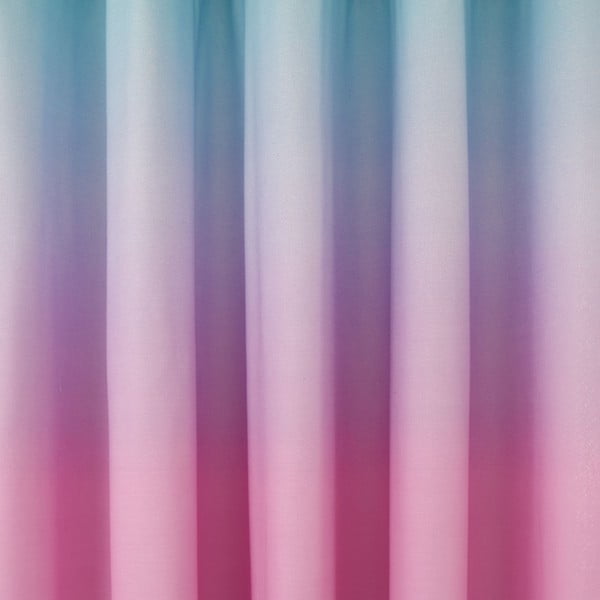 Rózsaszín-lila gyerek függöny 2 db-os 168x183 cm Ombre Rainbow Clouds – Catherine Lansfield-image-2