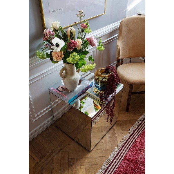 Üveg tárolóasztal 45,5x45,5 cm Cube – Ellos Home-image-3