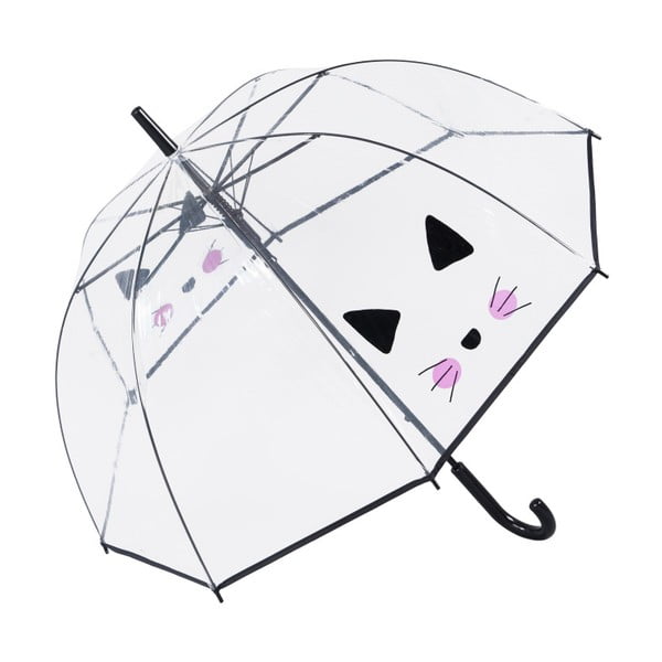 Birdcage Cute Cat átlátszó esernyő, ⌀ 85 cm