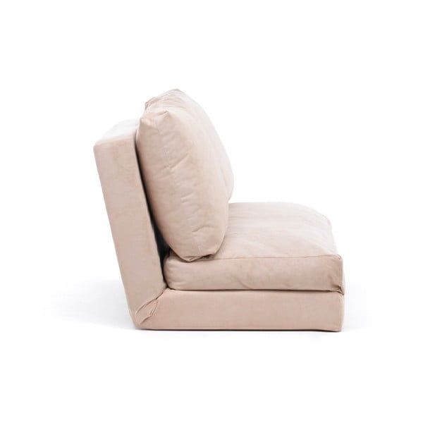 Krémszínű kinyitható kanapé 120 cm Taida – Balcab Home-image-1