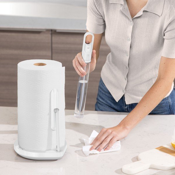 Fehér acél papírtörlő tartó – simplehuman-image-1