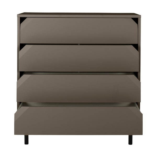 Sötétszürke magas komód 90x96 cm Corner - Tenzo-image-2