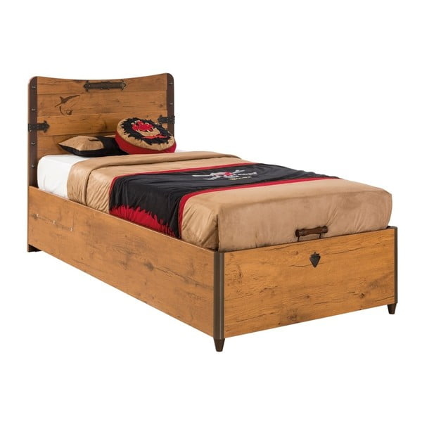 Pirate Bed With Base egyszemélyes ágy, 90 x 190 cm