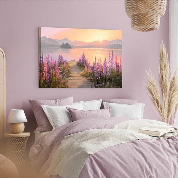 Kép 113x85 cm Lupine Shore – Styler-image-1
