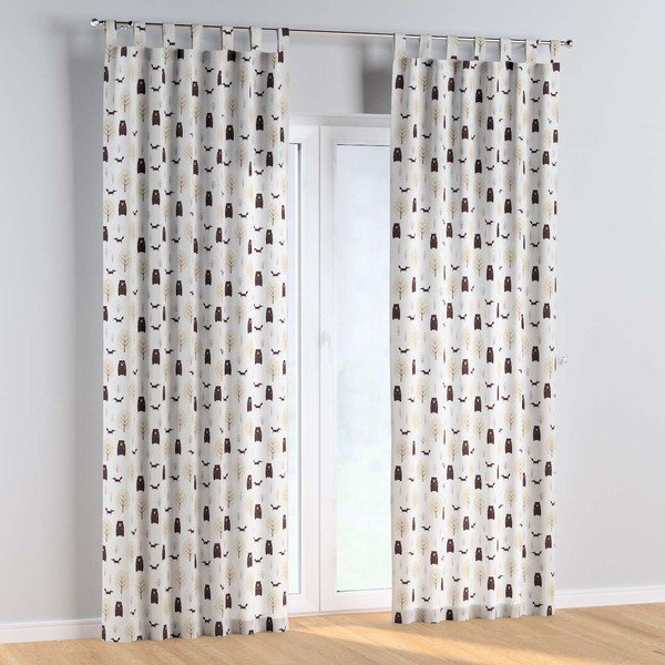 Gyerek függöny 260x130 cm Magic Collection - Yellow Tipi-image-1