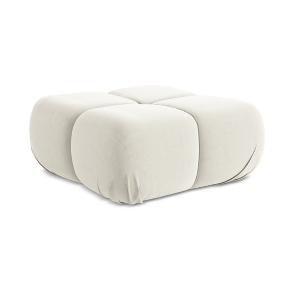 Fehér bársony moduláris lábtartó Lokua – Makamii-image-1