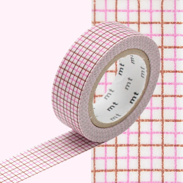 Rosette washi dekorszalag, hosszúság 10 m - MT Masking Tape