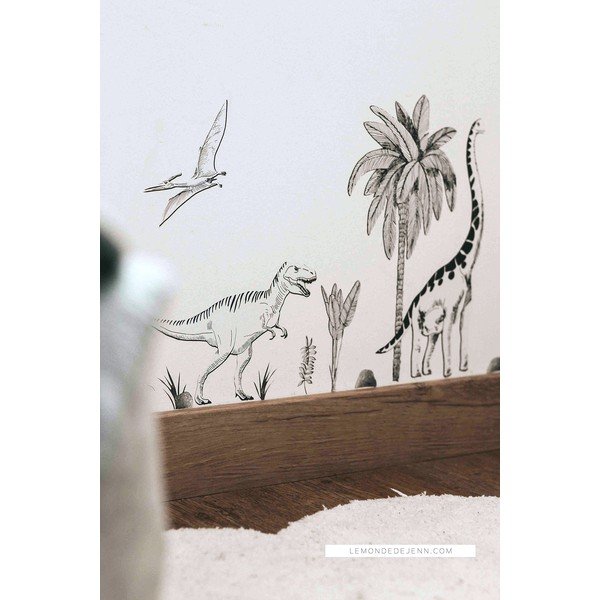 Matrica lap 30x42 cm Dinosaurs & Plants – Lilipinso-image-1