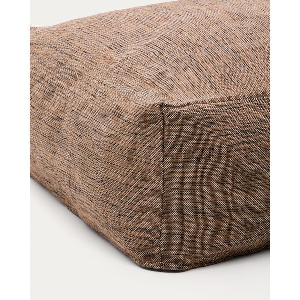 Narancssárga-natúr színű puff Vedell – Kave Home-image-2