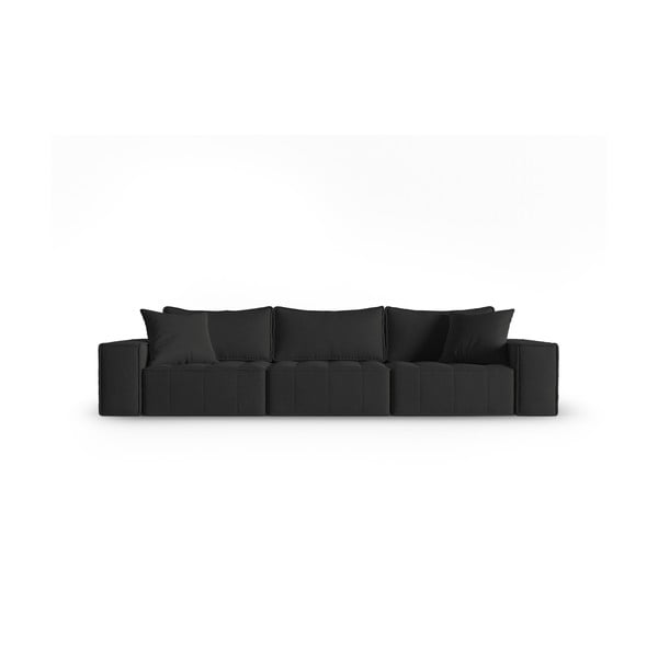 Fekete kanapé 292 cm Mike – Micadoni Home