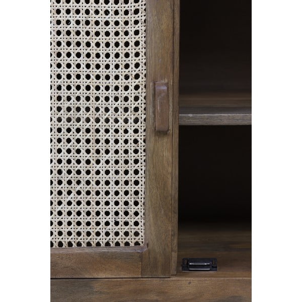 Barna mangófa komód 88x84 cm Nipas – Light & Living-image-4