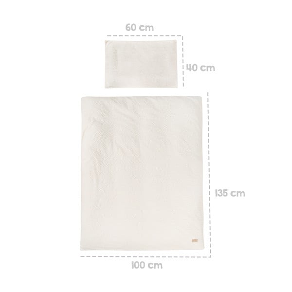 Gyerek ágyneműhuzat babaágyhoz 100x135 cm Seashells – Roba-image-4