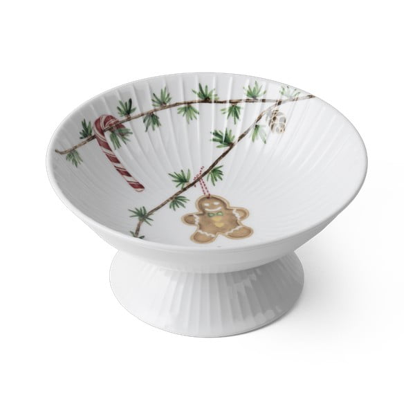 Fehér porcelán tálka karácsonyi mintával Hammershøi – Kähler Design-image-4